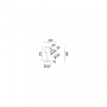 ANITA 061.52.OC IL FANALE tafellamp