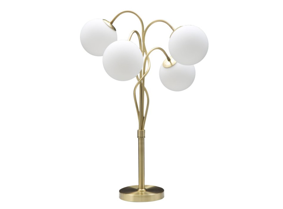 GLAMY TAFELLAMP MET 4 LAMPEN