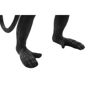 ZWARTE AAP TAFELLAMP