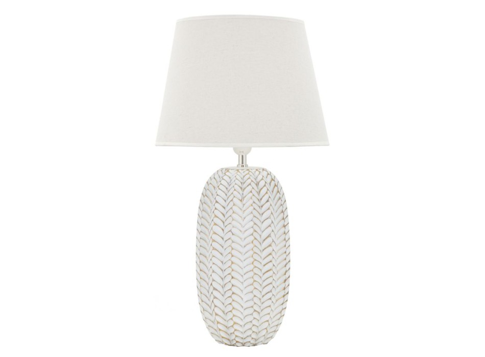 TAFELLAMP MET BLADVORMIGE HARS