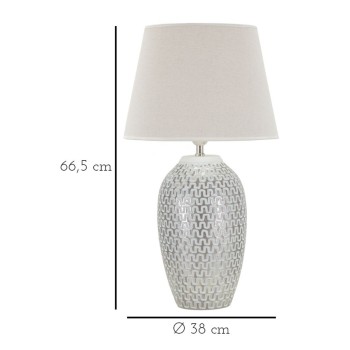 TAFELLAMP VAN GOLFVORMIG HARS