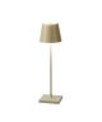 Oplaadbare LED-tafellamp Drink Gold 2,2W 190LM 3000K Dimbaar IP54 7x25cm