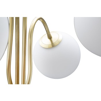 GLAMOURY STAANDE LAMP MET 4 LAMPEN