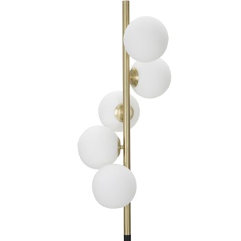 GLAMOURY DONKERE STAANDE LAMP