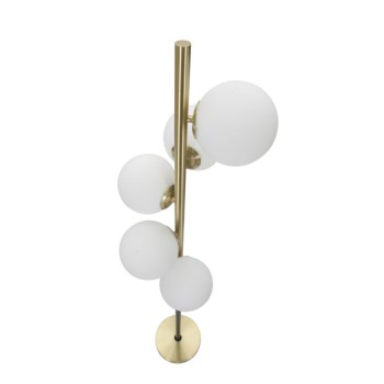 GLAMOURY DONKERE STAANDE LAMP