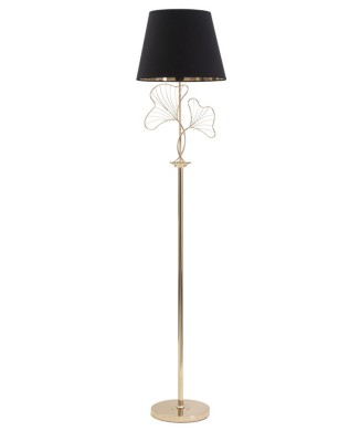 STAANDE LAMP MET BLADEREN