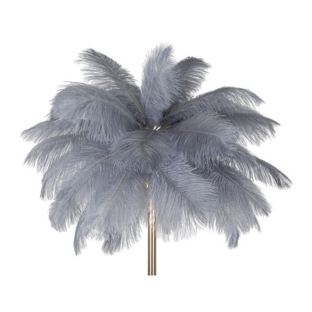 STAANDE PALMLAMP GRIJS