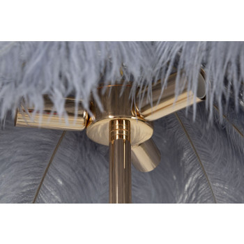 STAANDE PALMLAMP GRIJS