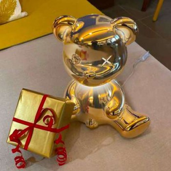 TEDDYBOY LAMP METALEN AFWERKING EN KABEL 24002 QEEBOO
