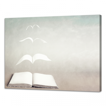 WOORDEN IN DE WIND Schoolbord G6854 PINTDECOR