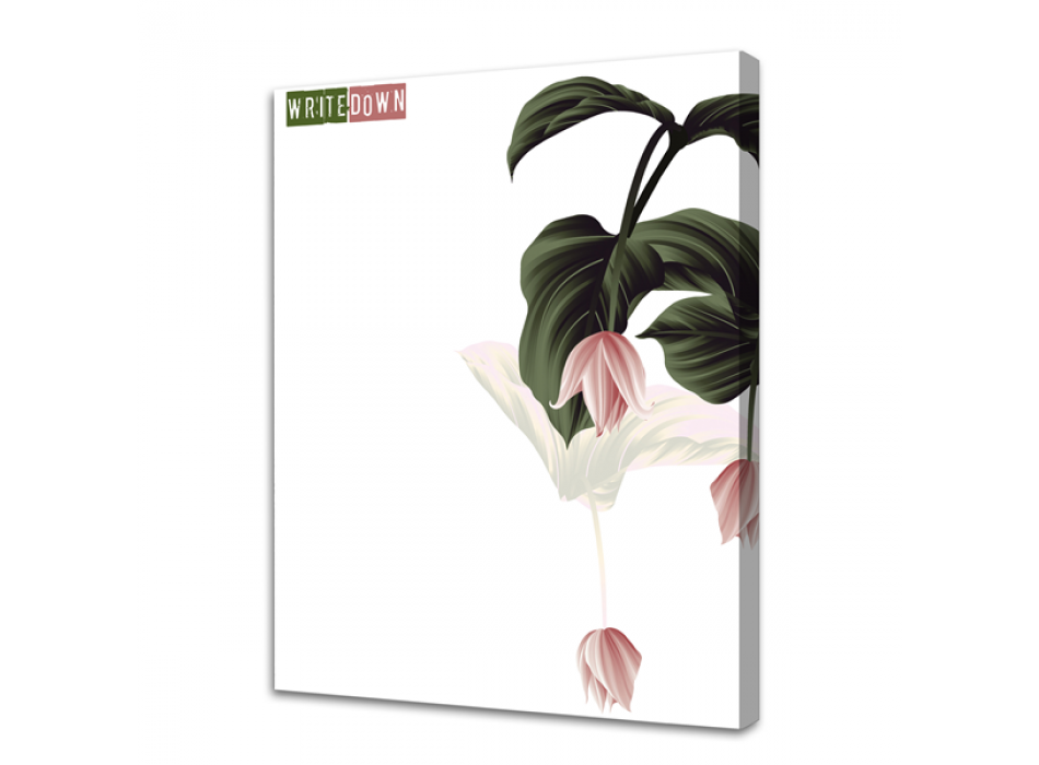 Schoolbord GEDACHTE TUSSEN DE BLOEMEN G6808 PINTDECOR