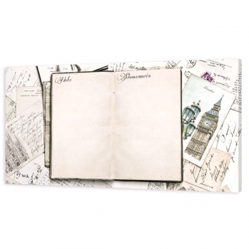 Herinneringen uit Londen Schoolbord G3664 PINTDECOR