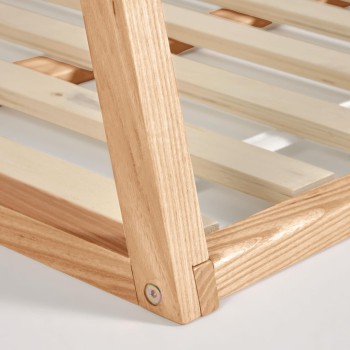 Maralis-type bed van massief beukenhout