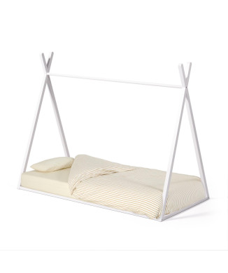 Maralis-type bed van massief beukenhout