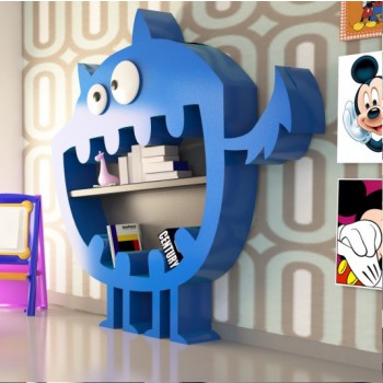 HARDY KIDS BOEKENKAST IN ADAMANTX ZAD 
