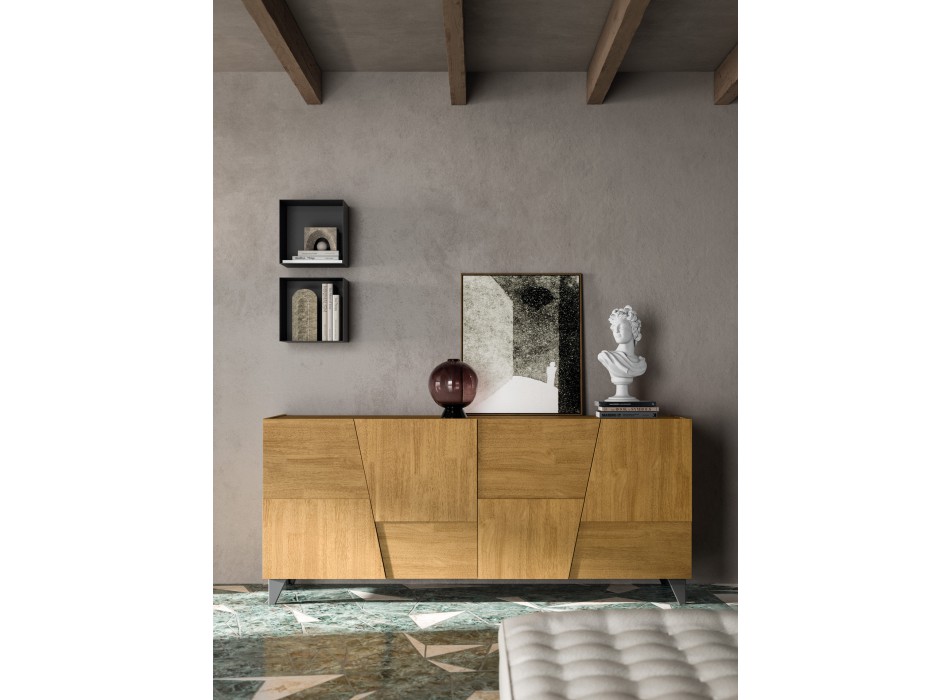 TRAPEZE dressoir met 4 deuren