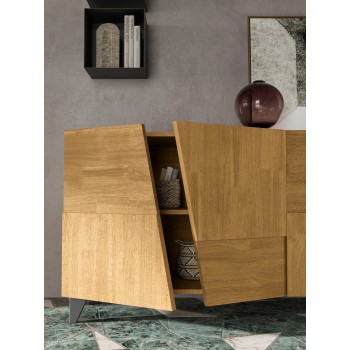 TRAPEZE dressoir met 4 deuren