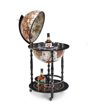 Wereldkaart van vulkanen