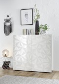 PRISMA kast met 2 deuren, witte kleur