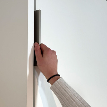 Mod. Versia French 140 met bank - 140 Versia French opklapbaar tweepersoonsbed met kleikleurige bank