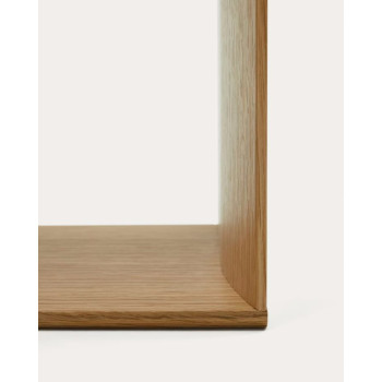 Litto kleine boekenkastmodule met fineerafwerking, 101 x 38 cm
