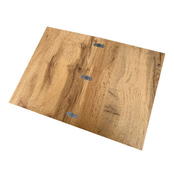 Nieuwe Consolle Extra - Uitschuifbare consoletafel 90x49/307 cm Extra naturel eikenhout met interne verlengstukken