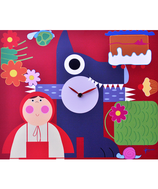 Roodkapje 90 Pirondini Klok