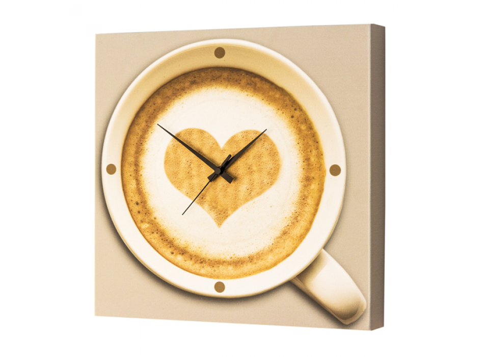 CAPPUCCINO TIME G1720 PINTDECOR Horloge