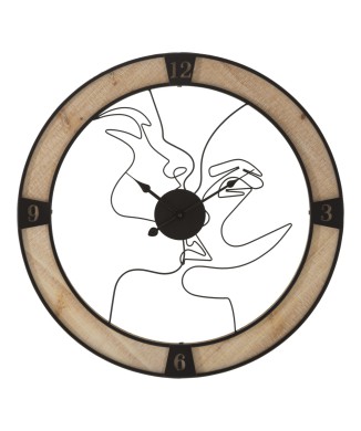 WANDKLOK VOOR KOPPELS
