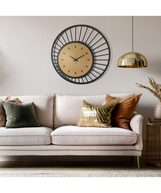 RAY 5146 Design wandklok in Arts and Crafts-stijl