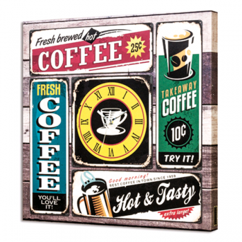 HETE KOFFIE G3558 PINTDECOR Klok