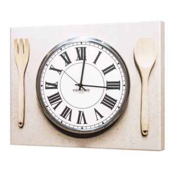 LUNCHTIJD G3614 PINTDECOR Horloge
