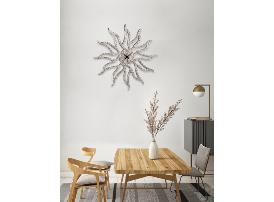 Sunny Silver P4804 Pintdecor horloge