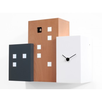 WANDKLOK MET KOEKOEKLOK MOD. 2275 PROJECTEN