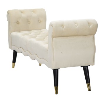 PARIS BENCH CRÈME/GOUD
