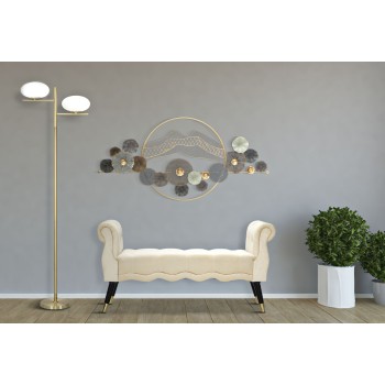 PARIS BENCH CRÈME/GOUD