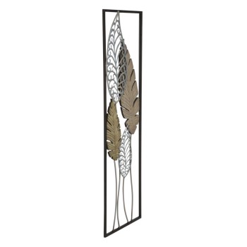 IJZEREN EN HOUTEN BLAD PANEEL -B-