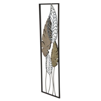 IJZEREN EN HOUTEN BLAD PANEEL -B-