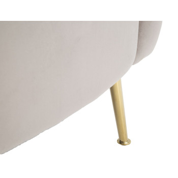 Boekarest grijze fauteuil