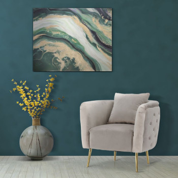 Boekarest grijze fauteuil