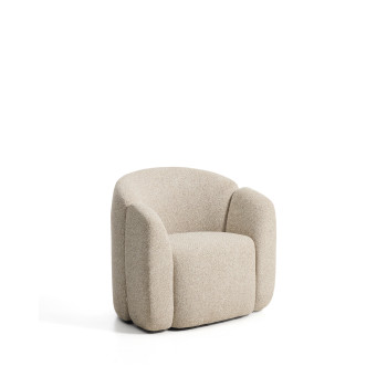 Corvena chenille fauteuil