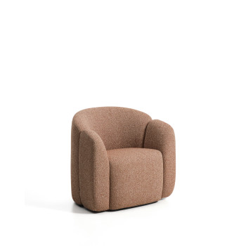 Corvena chenille fauteuil