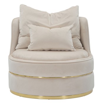PARIS SPACE CRÈME/GOUDEN FAUTEUIL