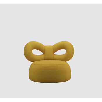 Fauteuil met lintstof B QEEBOO