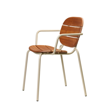 SI-SI' houten schurft fauteuil