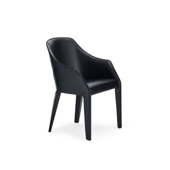 VITTORIA Julia Italia leren fauteuil
