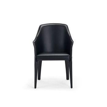VITTORIA Julia Italia leren fauteuil