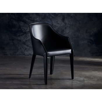 VITTORIA Julia Italia leren fauteuil