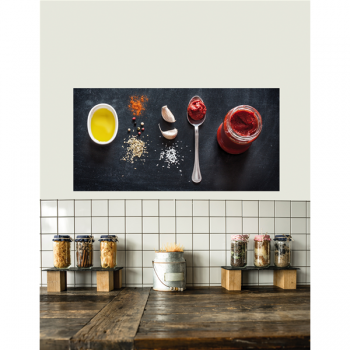 Knoflookolie Chili Aardappelen G1664 PintDecor