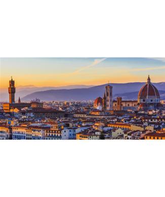Schilderij ZONSOPGANG BOVEN FLORENCE G2122 PINTDECOR